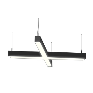 Фото Светодиодный фигурный светильник MS-CROSS X-образный 4х500mm 80W 3000/4000/6000K